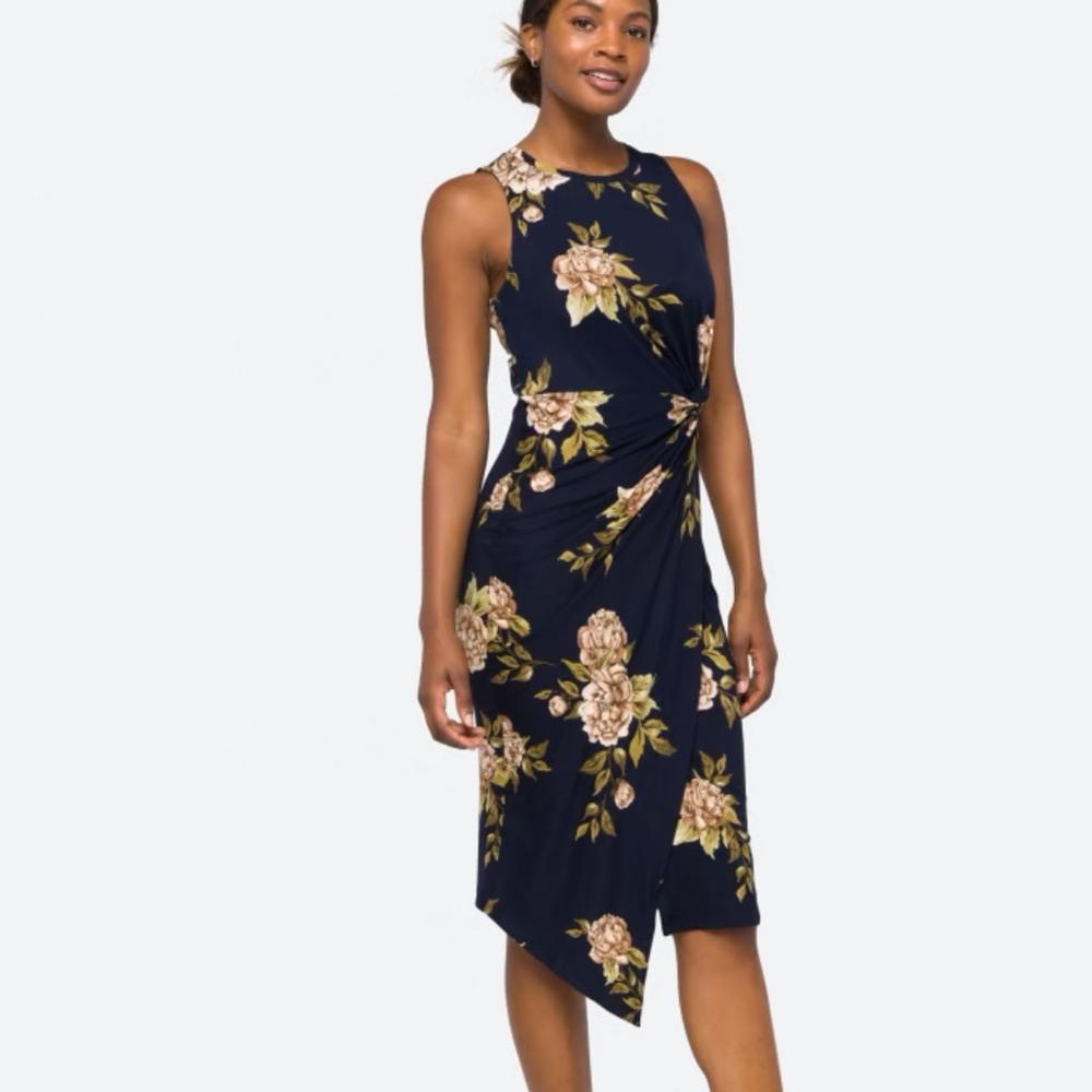 Nine Britton Abigail Brushed Knit Midi Dress